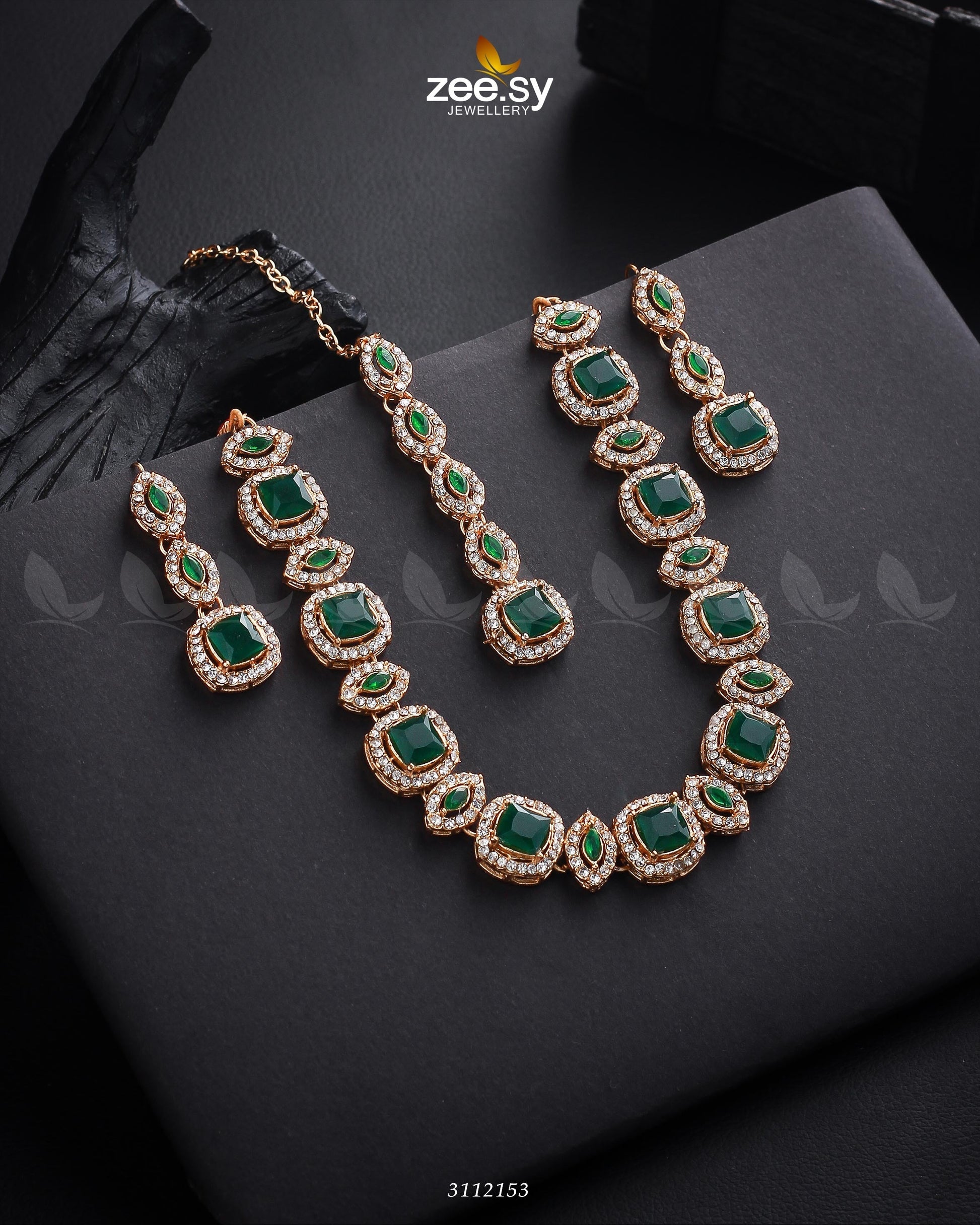 Scabiosa Necklace Set - House Of Hania