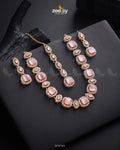 Scabiosa Necklace Set - House Of Hania