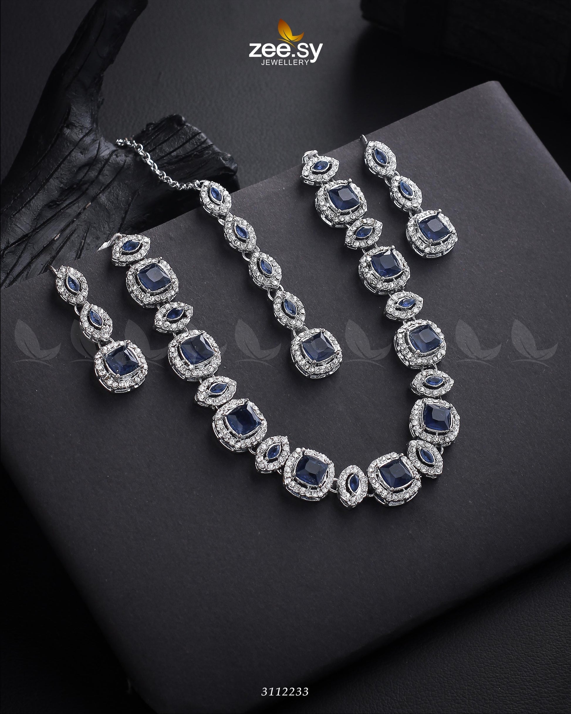 Scabiosa Necklace Set - House Of Hania