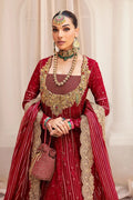 Musferah Saad | Symphony Wedding Formals | Scarlet Elegance