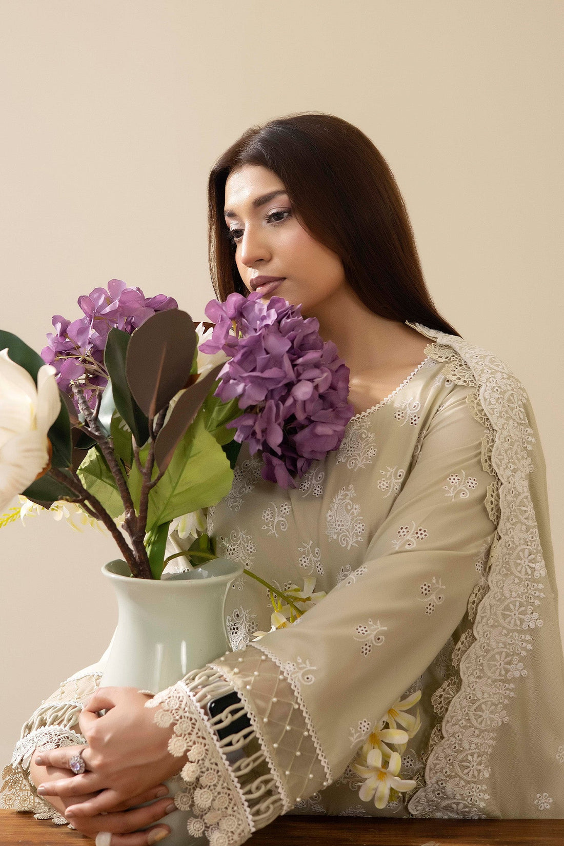 Adans Libas | Chikankari Lawn | CHIKANKARI LAWN-03 - 1