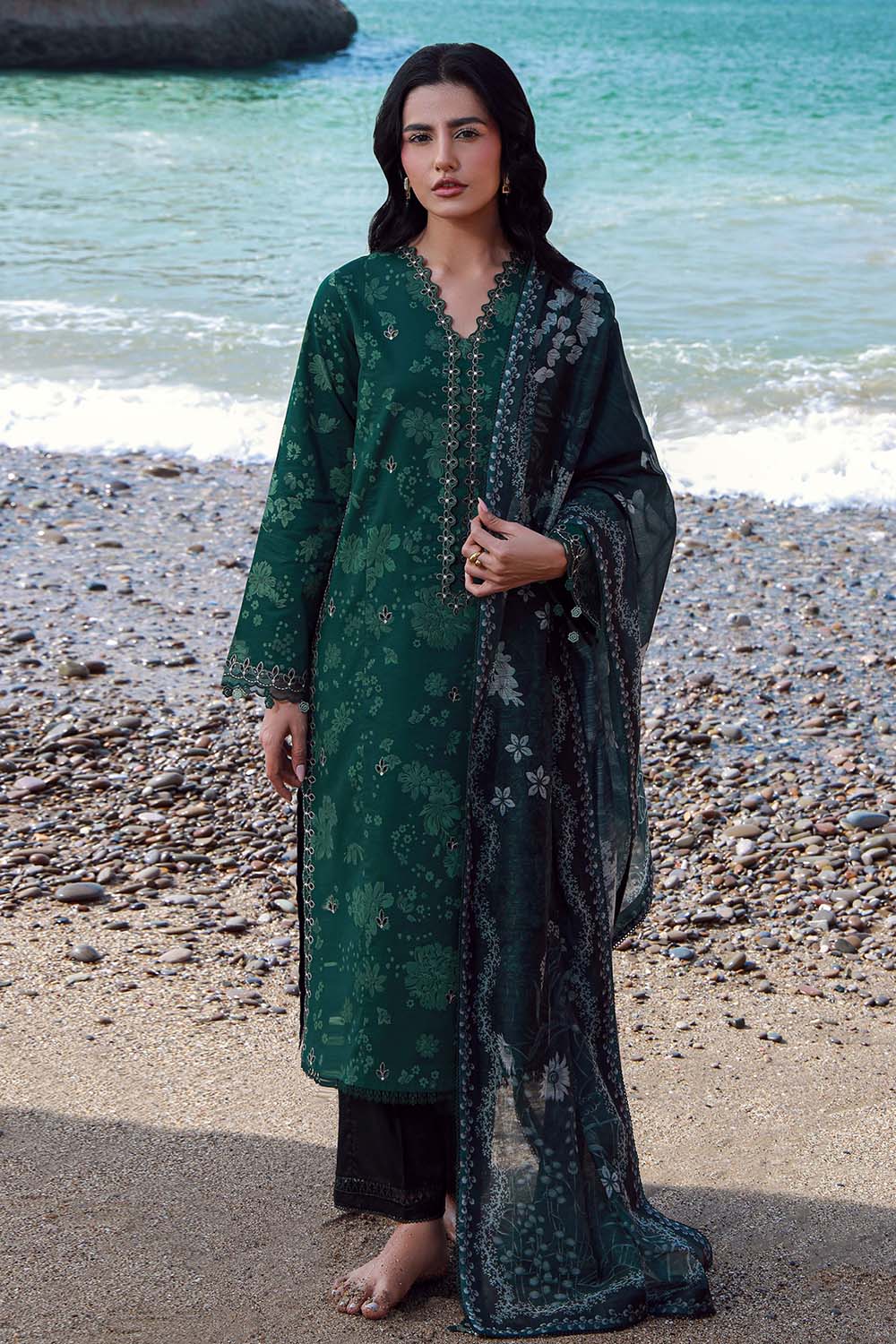 Seran | Afsanah Lawn 25 | ARZU - House Of Hania