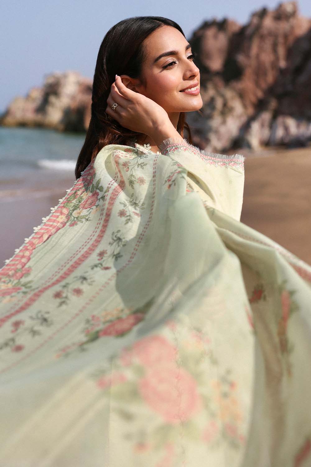 Seran | Afsanah Lawn 25 | FARIHA - House Of Hania