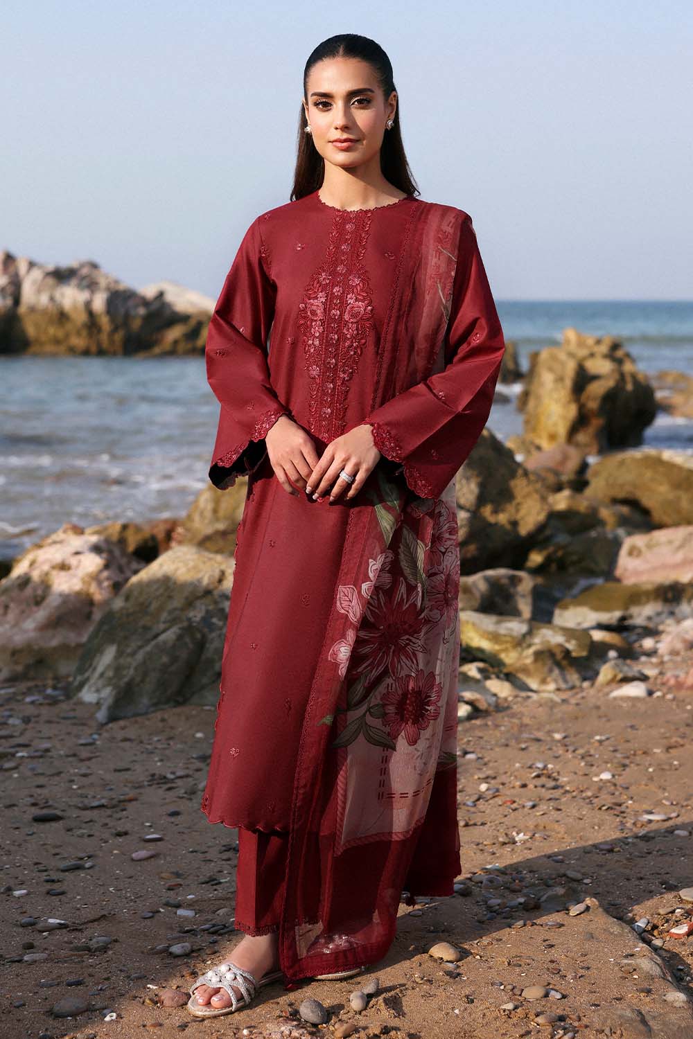 Seran | Afsanah Lawn 25 | MEHRU - House Of Hania