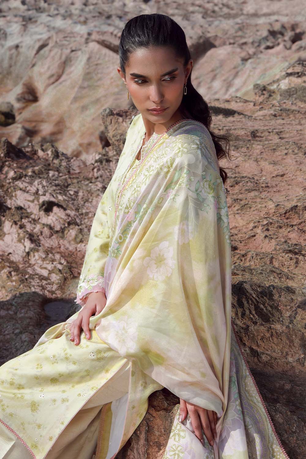 Seran | Afsanah Lawn 25 | SAHAR - House Of Hania