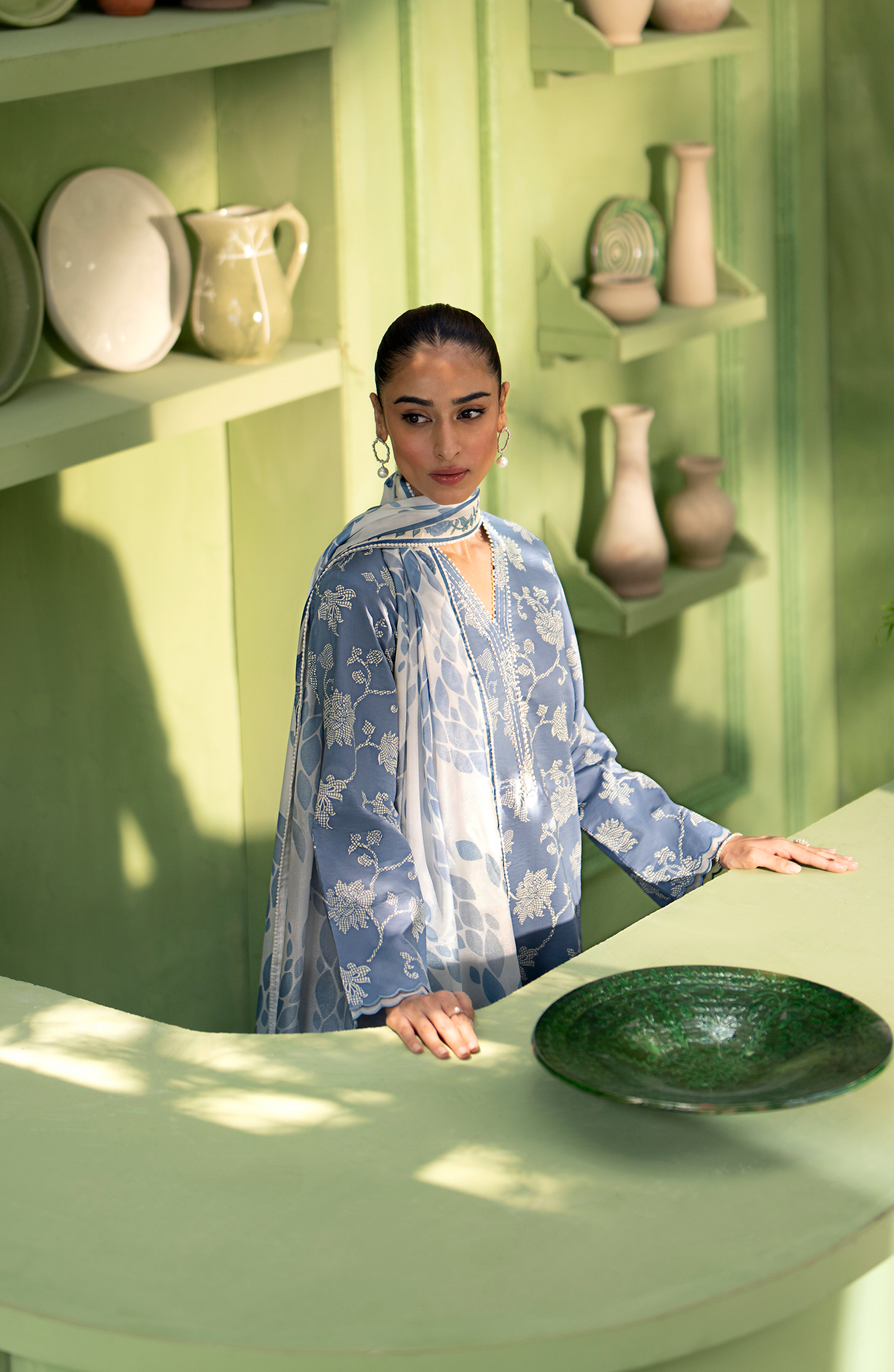 Seran | Artisan Lawn 25 | AEGEAN - House Of Hania