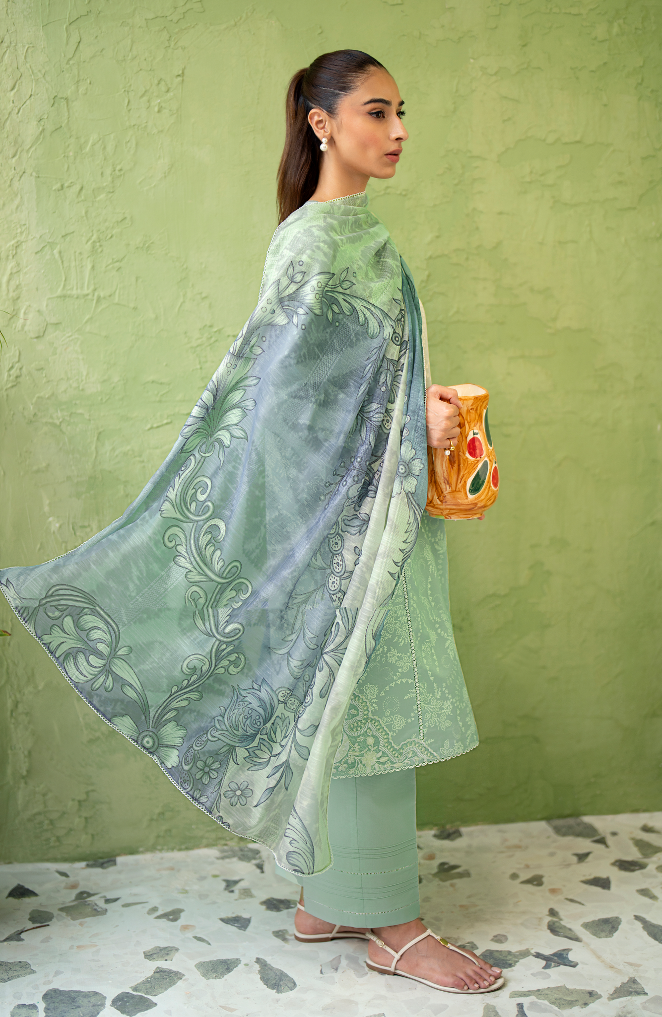 Seran | Artisan Lawn 25 | LAGUNE - House Of Hania