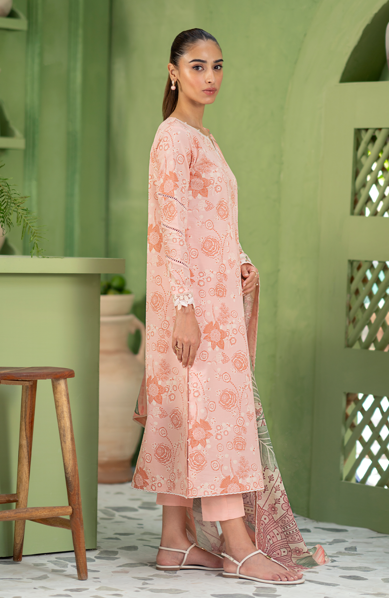 Seran | Artisan Lawn 25 | PECHE - House Of Hania