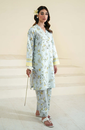 Seran | Daffodils Lawn 24 | Cleo - House Of Hania