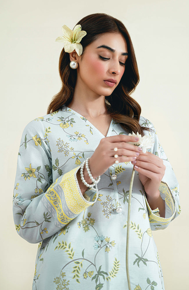 Seran | Daffodils Lawn 24 | Cleo - House Of Hania