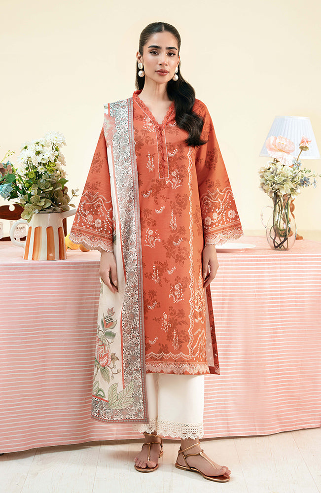 Seran | Daffodils Lawn 24 | Rowan - House Of Hania