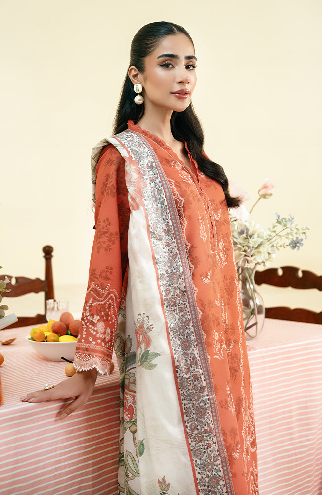 Seran | Daffodils Lawn 24 | Rowan - House Of Hania