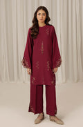 Seran | Winter Pret '25 | Carmine | 2 pc - House Of Hania