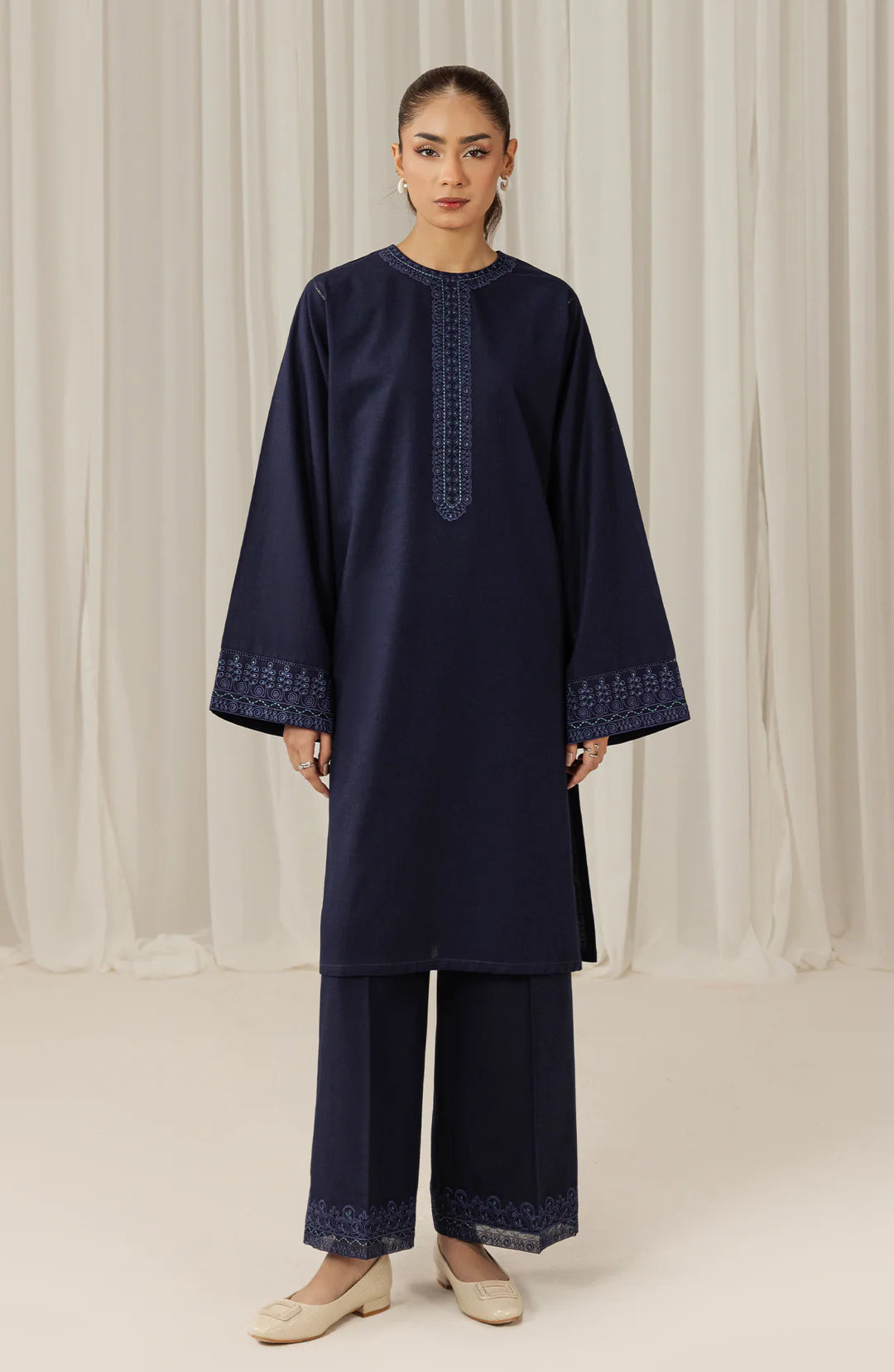 Seran | Winter Pret '25 | Nivara | 2 pc - House Of Hania