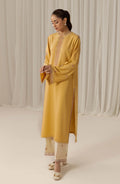 Seran | Winter Pret '25 | Saffron | 2 pc - House Of Hania