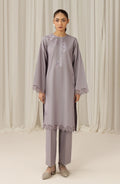 Seran | Winter Pret '25 | Violet | 2 pc - House Of Hania