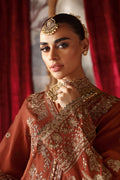 Shagna Premium Embroidered Raw Silk 3Pc Suit S-02 Zarish - House Of Hania