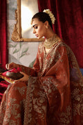 Shagna Premium Embroidered Raw Silk 3Pc Suit S-02 Zarish - House Of Hania