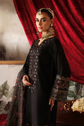 Shagna Premium Embroidered Raw Silk 3Pc Suit S-05 Zareen - House Of Hania