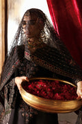 Shagna Premium Embroidered Raw Silk 3Pc Suit S-05 Zareen - House Of Hania