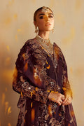 Shagna Premium Embroidered Raw Silk 3Pc Suit S-06 Khusbhu - House Of Hania