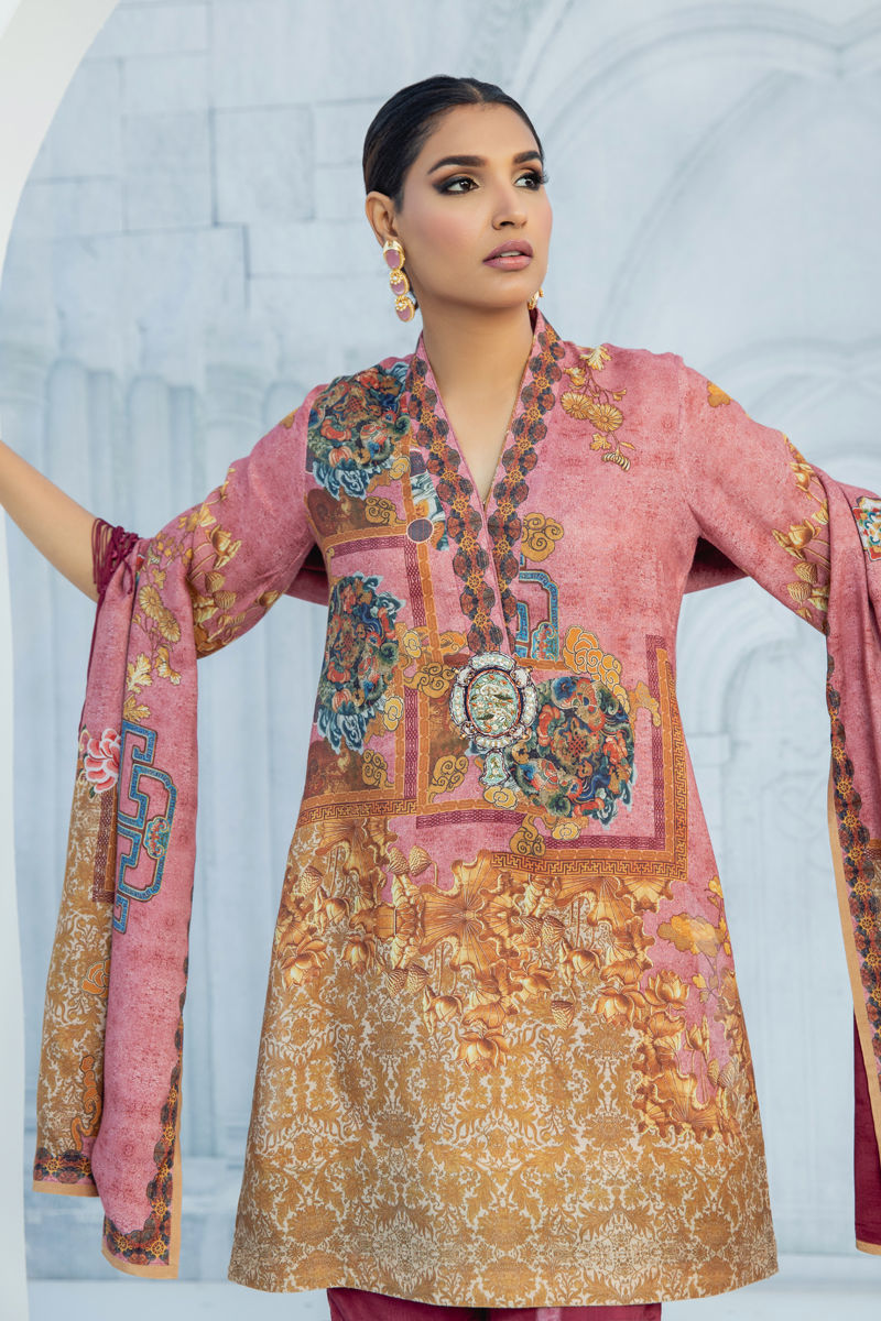 Shamaeel Ansari | Daily Pret Wear | ECK - 05 - House Of Hania