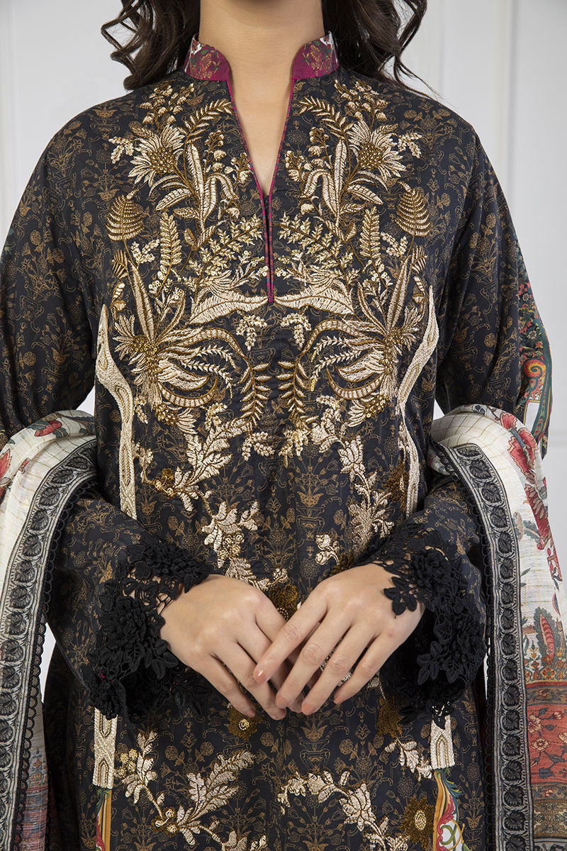 Shamaeel Ansari | Lawn 24 | LV113 - House Of Hania