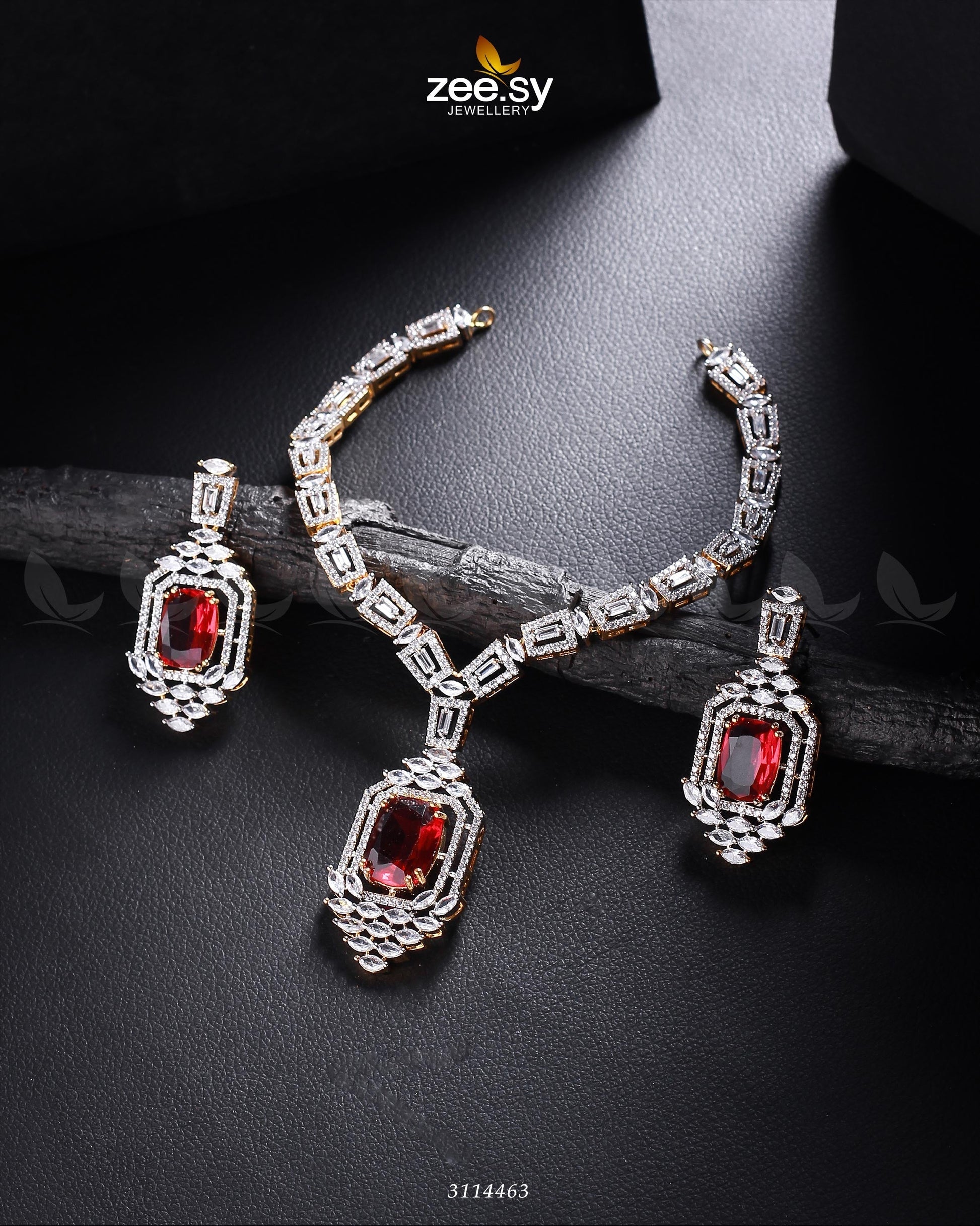 Sharmeen Necklace Set - House Of Hania
