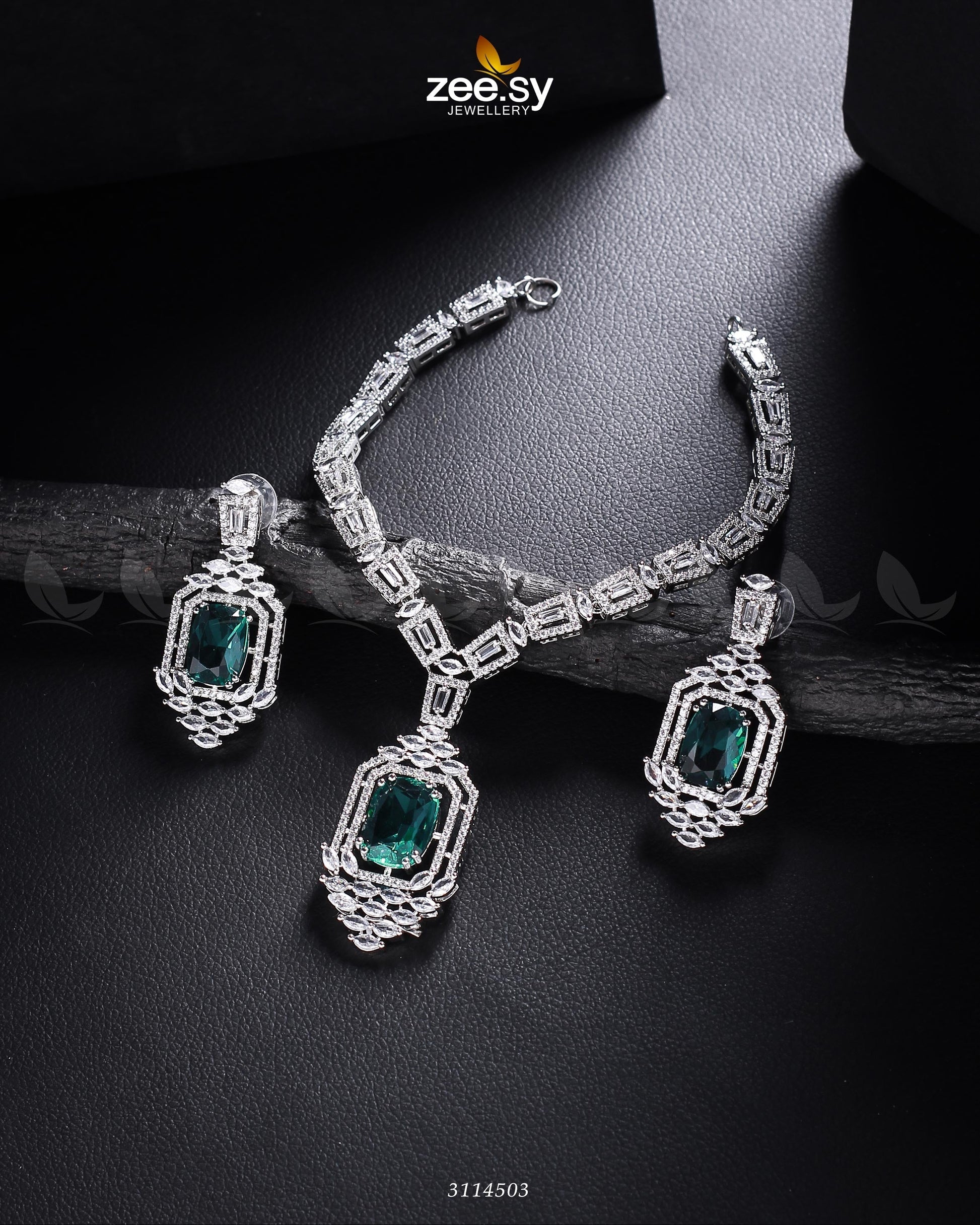 Sharmeen Necklace Set - House Of Hania
