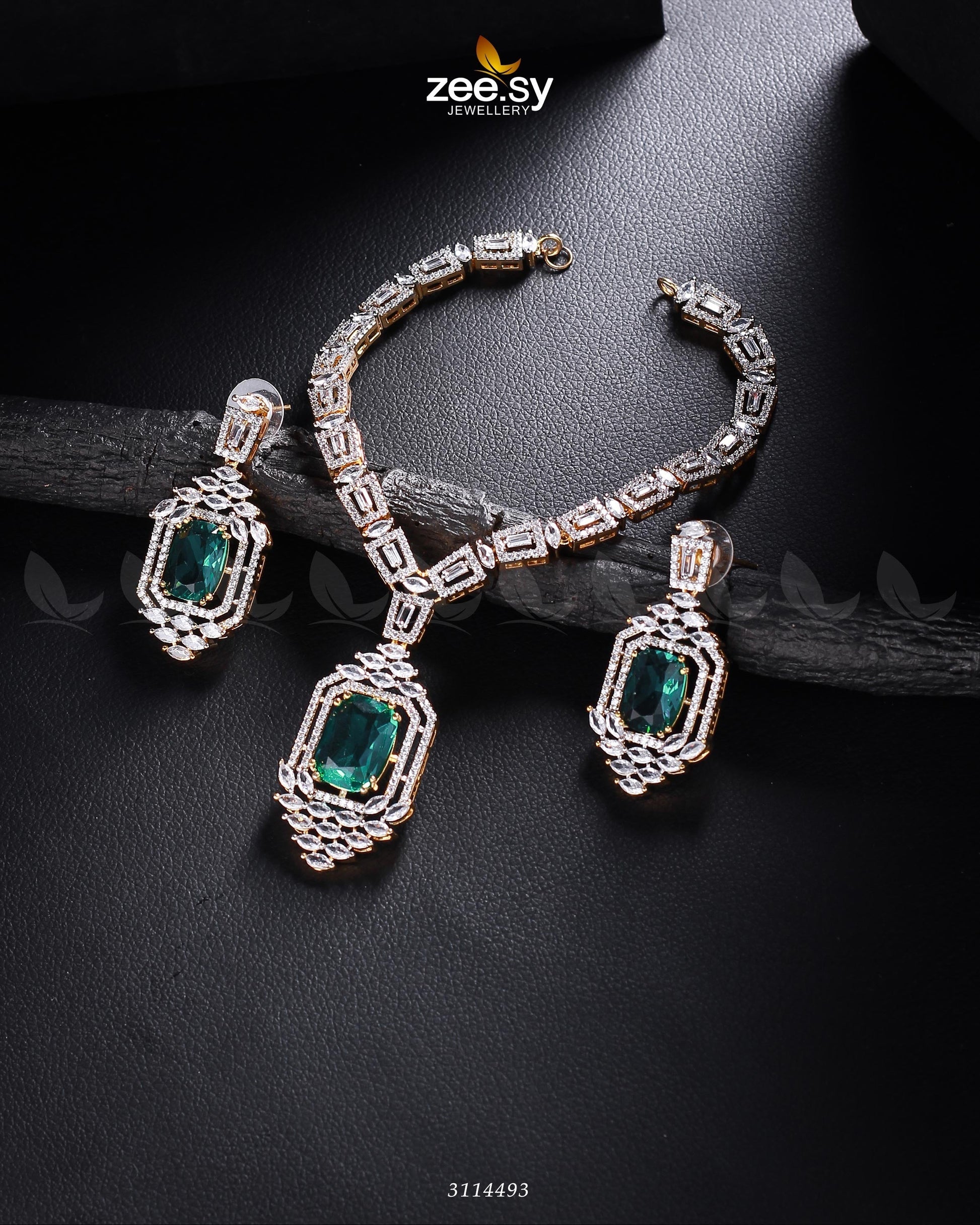 Sharmeen Necklace Set - House Of Hania
