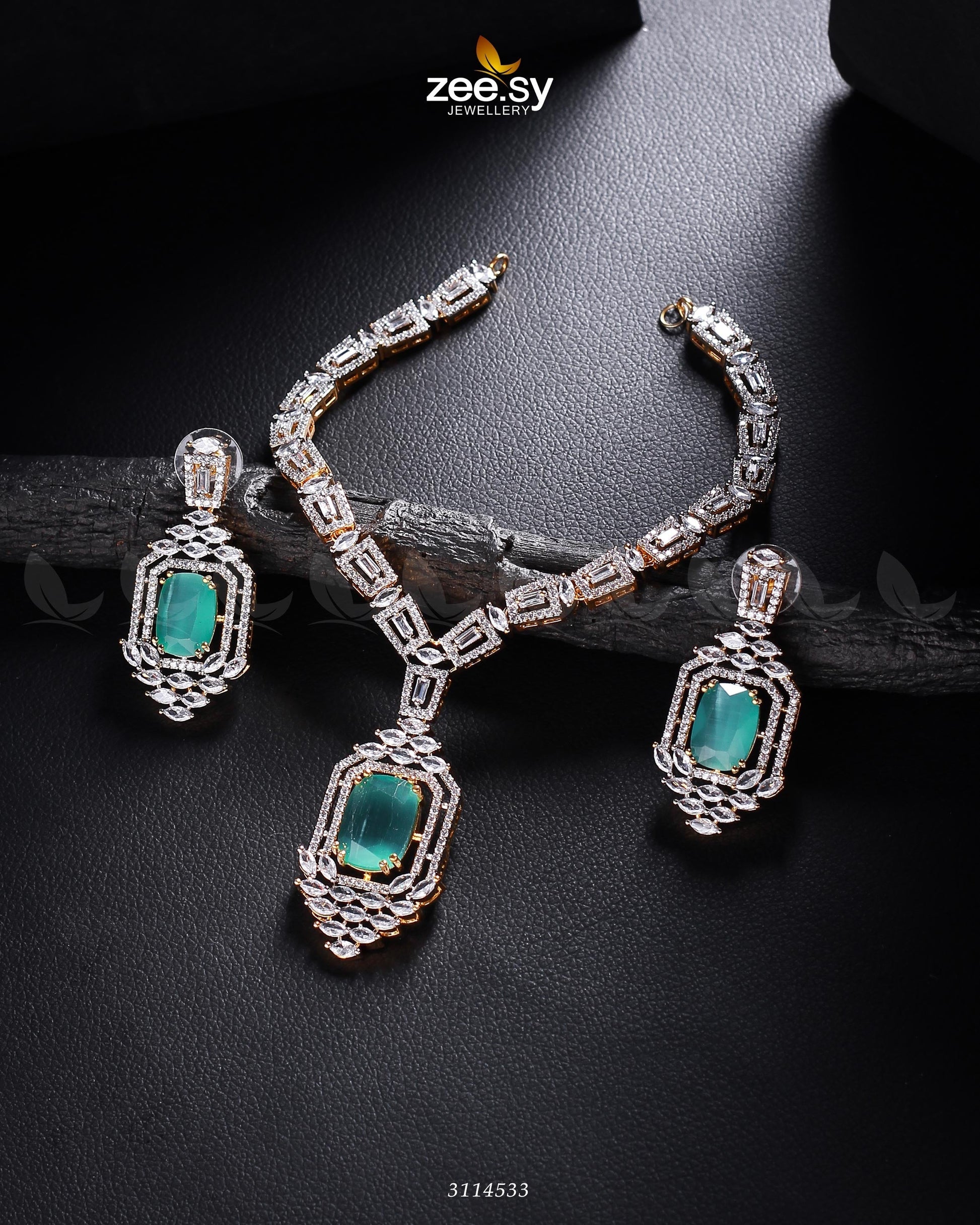 Sharmeen Necklace Set - House Of Hania