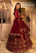 Shehnai by Asim Jofa Embroidered Chiffon Unstitched 3Pc Suit AJSH-16 - Riwayat-e-khas