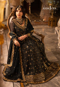 Shehnai by Asim Jofa Embroidered Net 3Pc Suit AJSH-05 - House Of Hania