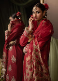 Shurooq | Garden of Dream | Crimson - House Of Hania