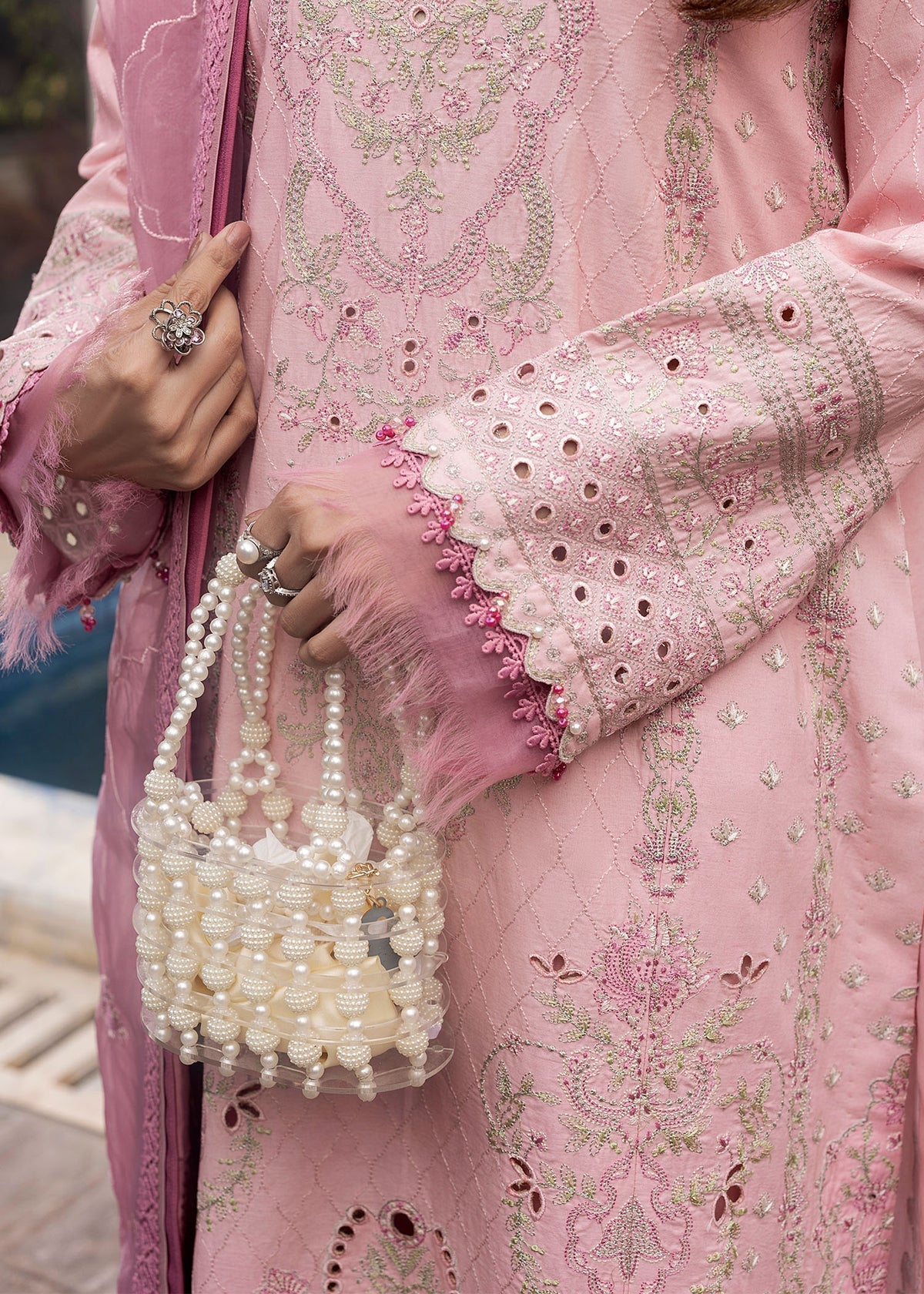 Shurooq | Luxury Lawn 25 | Blossom - House Of Hania