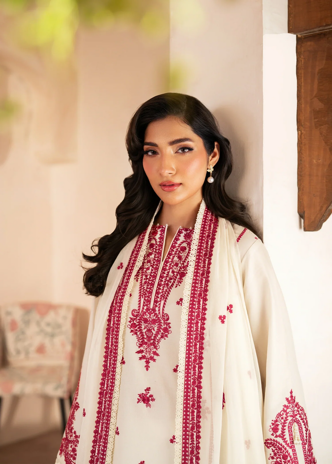 Sifa | Luxury Lawn Stitched | Raha - House Of Hania
