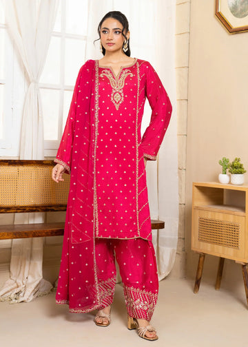 Sifa | Serelle Silk Wear' 24 Vol 2 | SFP-V5-10 (Dark pink) - House Of Hania