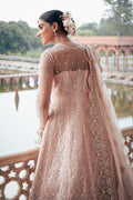 Silsila by Saad Shaikh Embroidered Net 3Pc Suit D-07 Azela - House Of Hania