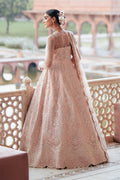 Silsila by Saad Shaikh Embroidered Net 3Pc Suit D-07 Azela - House Of Hania