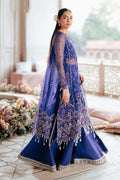 Silsila by Saad Shaikh Embroidered Organz 3Pc Suit D-08 Onara - House Of Hania