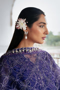 Silsila by Saad Shaikh Embroidered Organz 3Pc Suit D-08 Onara - House Of Hania