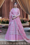 Silsila by Saad Shaikh Embroidered Organza 3Pc Suit D-03 Leya - House Of Hania