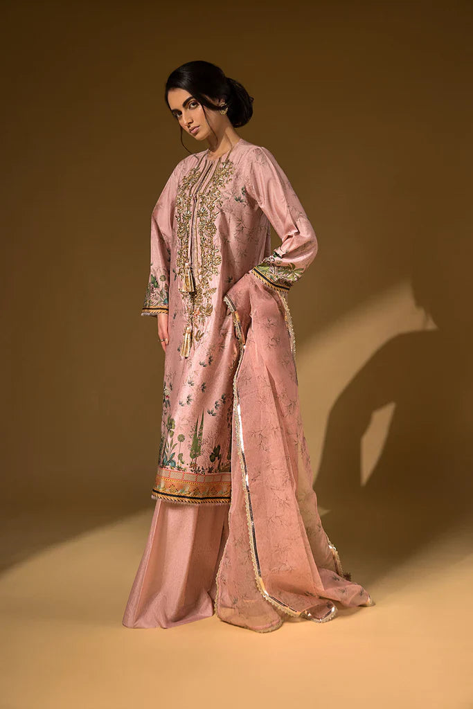Sobia Nazir | Festive Silk Ready to Wear | Design 02 Festive Silk Ready to Wear Collection 2023 FSRTW-23-02-CD-S - House Of Hania