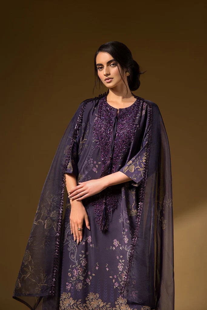 Sobia Nazir | Festive Silk Ready to Wear | Design 04 Festive Silk Ready to Wear Collection 2023 FSRTW-23-04-CD-S - House Of Hania