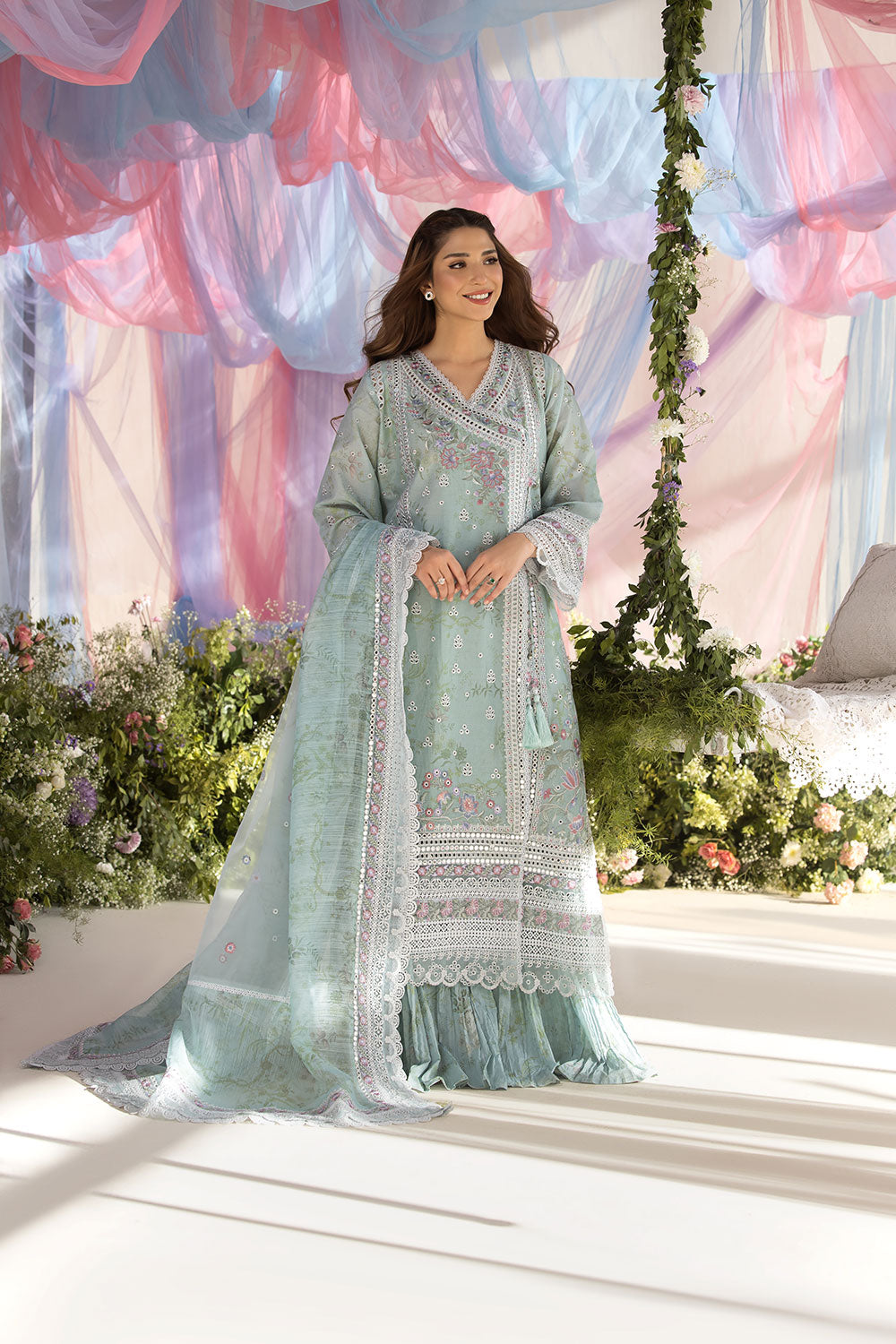 Sobia Nazir | Luxury Lawn 25 | 13A - House Of Hania