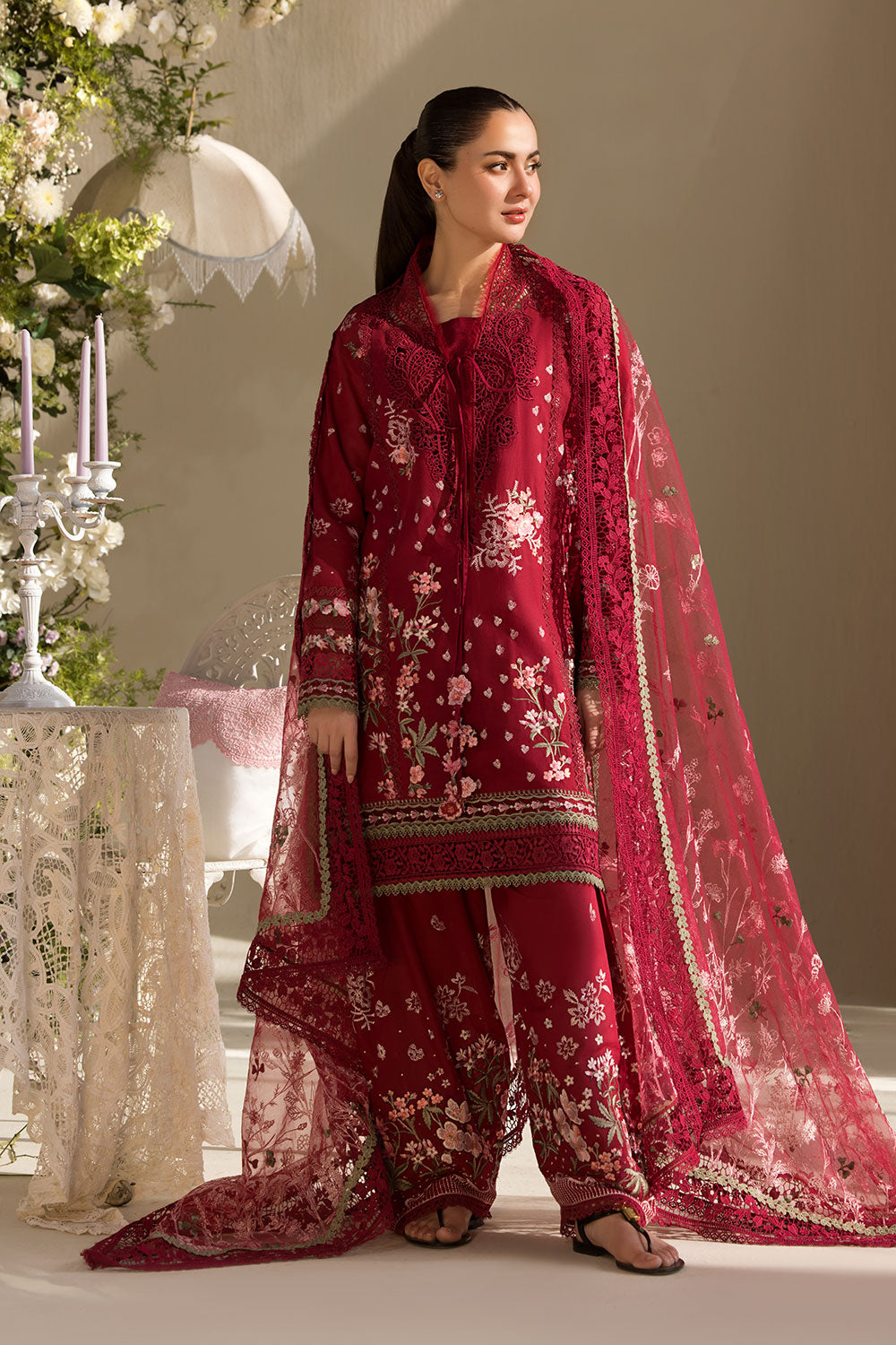 Sobia Nazir | Luxury Lawn 25 | 14A - House Of Hania