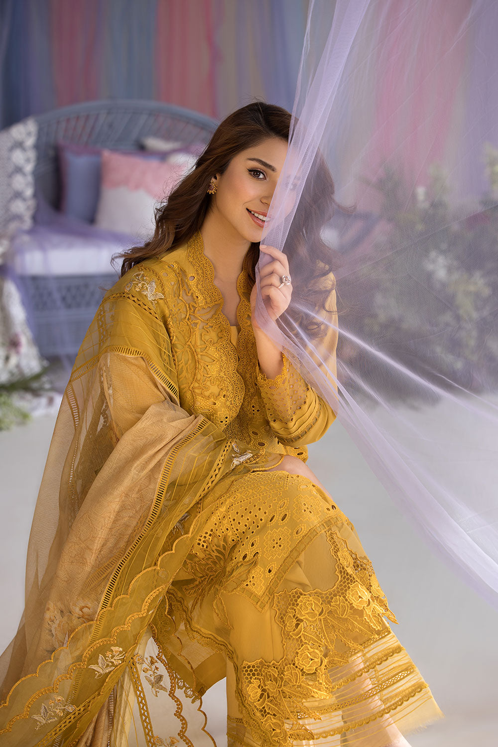 Sobia Nazir | Luxury Lawn 25 | 1A - House Of Hania