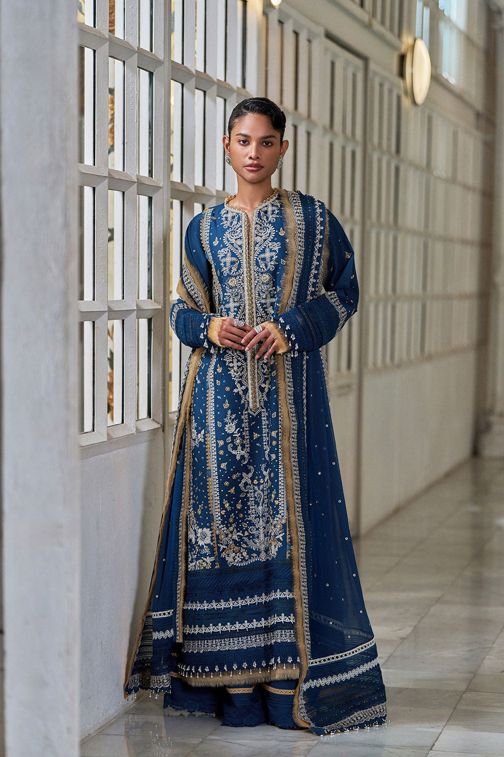 Sobia Nazir | Luxury Lawn Eid 26 | 8A - House Of Hania
