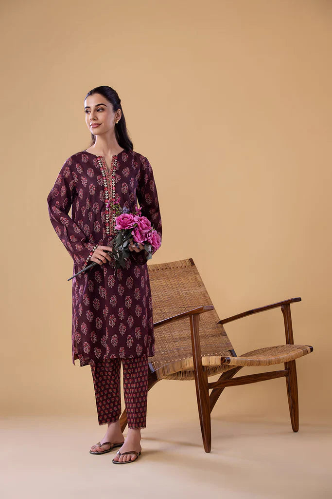 Sobia Nazir | Pret 2024 | SNPP-24-0312 Ready to Wear Shirt & Trouser SNPP-24-0312-S - House Of Hania