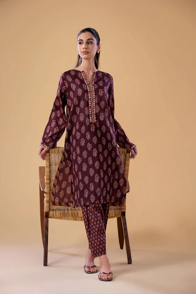 Sobia Nazir | Pret 2024 | SNPP-24-0312 Ready to Wear Shirt & Trouser SNPP-24-0312-S - House Of Hania